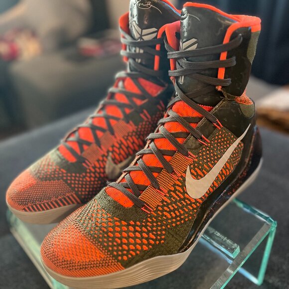 Nike Kobe 9 IX Elite “Strategy Sequoia” 2014 Men’s - Size 12 Vintage - Picture 1 of 12